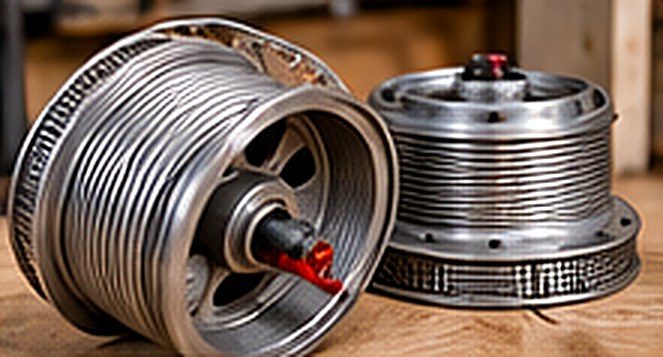 Garage door cable drums