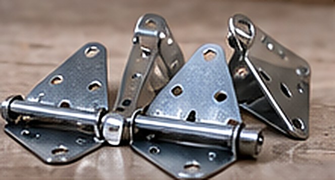 Garage door hinges replacement